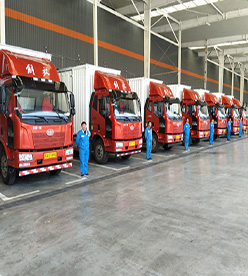 常州到淄博物流公司车辆展示